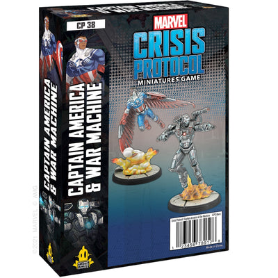 Marvel Crisis Protocol Captain America and War Machine