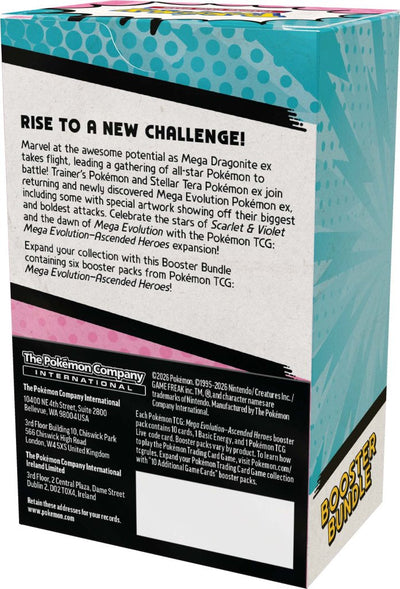 Pokemon - TCG - Ascended Heroes Booster Bundle