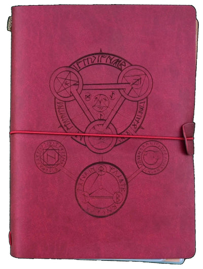 PREORDER Character Journal (Red) - Arcane Symbol