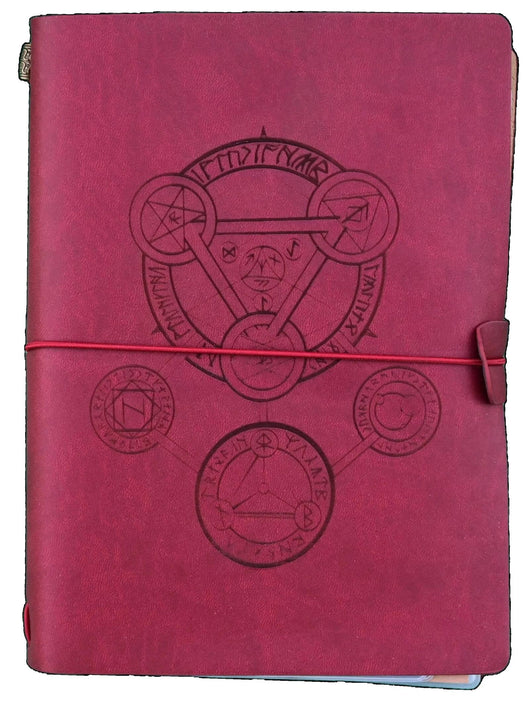 PREORDER Character Journal (Red) - Arcane Symbol