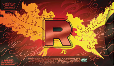 Pokemon: Team Rocket's Moltres ex Ultra Premium Collection