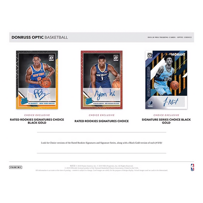 2019/20 Panini Donruss Optic Basketball Choice Case (20 CT)