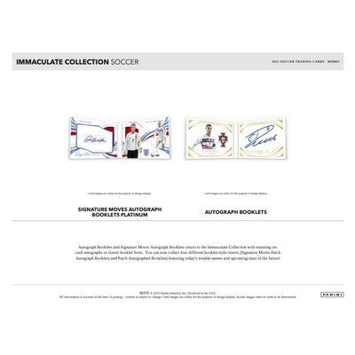 2021 Panini Immaculate Soccer Hobby Box