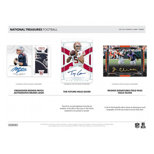 2021 Panini National Treasures Football Hobby Case (4ct)