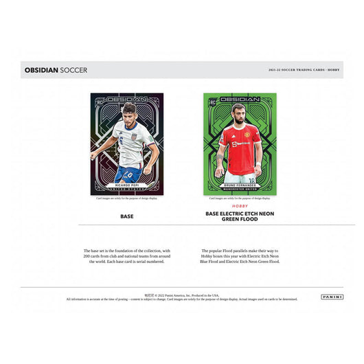 2021/22 Panini Obsidian Soccer Hobby Case (12ct)