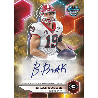 2023 Bowman's Best University Football Hobby Box