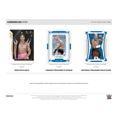 2023 Panini Chronicles WWE Hobby Case (12 CT)