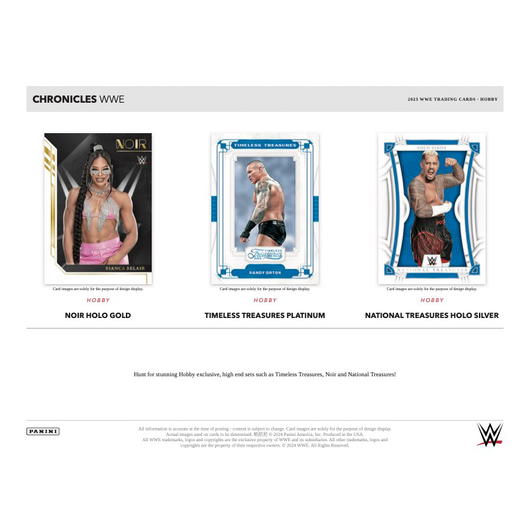 2023 Panini Chronicles WWE Hobby Case (12 CT)