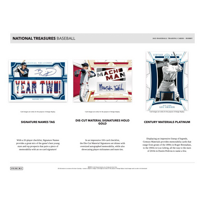 2023 Panini National Treasures Baseball Hobby Box