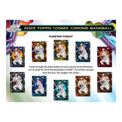 2023 Topps Cosmic Chrome Baseball Hobby 12 Box Case