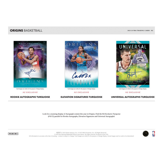 2023/24 Panini Origins Basketball H2 Hybrid 20 Box Case