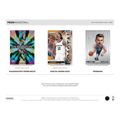 2023/24 Panini Prizm Basketball Hobby Box