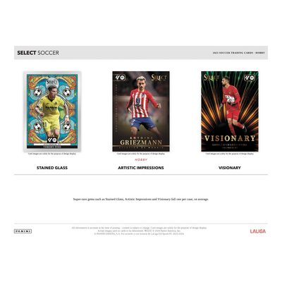 2023/24 Panini Select La Liga Soccer Hobby 12 Box Case