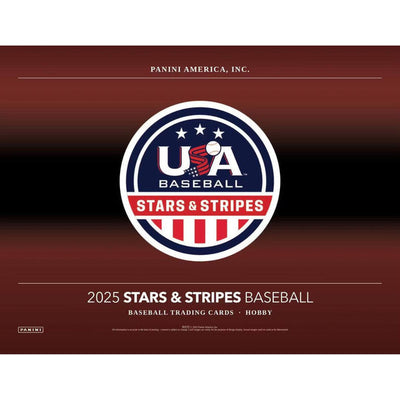 2025 Panini Stars and Stripes USA Baseball Hobby 20 Box Case