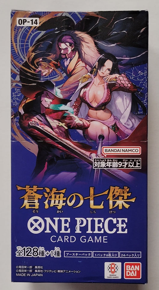 (Japanese) One Piece Card Game: Heroes Of The Blue Sea OP14 Booster Box