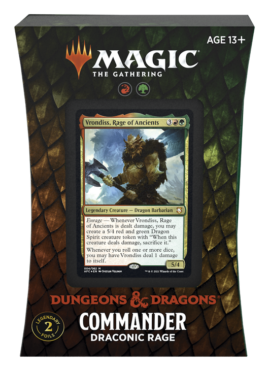Dungeons & Dragons: Adventures in the Forgotten Realms - Commander Deck Display