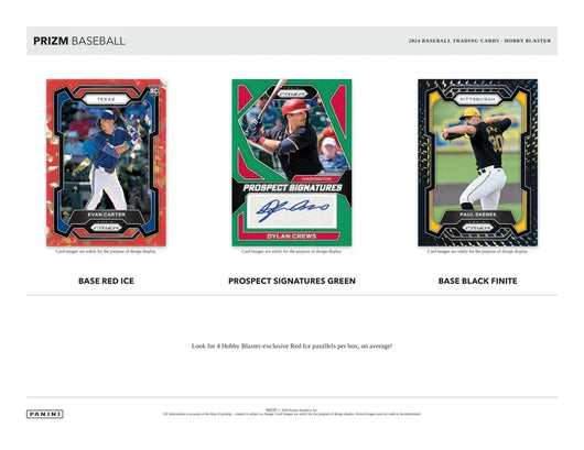2024 Panini Prizm Baseball Hobby Blaster 20 Box Case