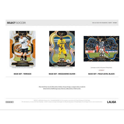 2025-26 Panini Select La Liga Soccer Hobby Box