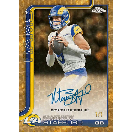 2025 Topps Chrome Football Jumbo Box