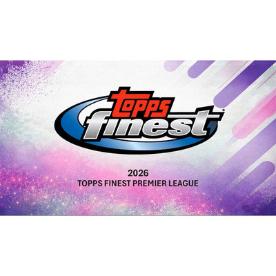 2026 Topps Finest Premier League EPL Soccer Hobby Box