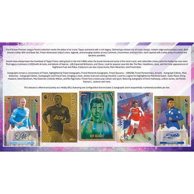 2026 Topps Finest Premier League EPL Soccer Hobby Box