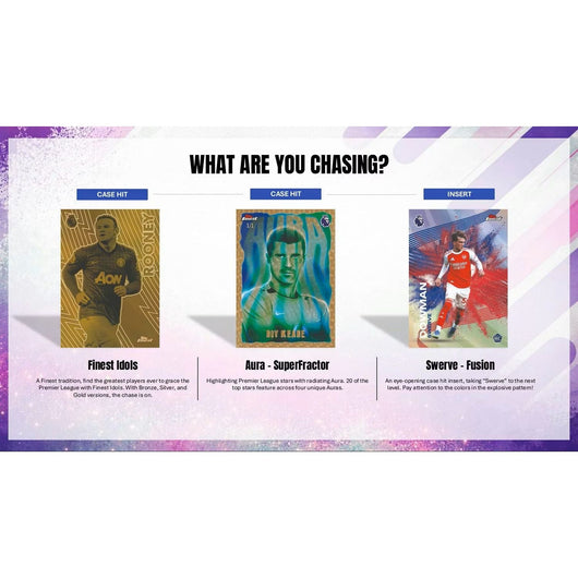 2026 Topps Finest Premier League EPL Soccer Hobby Box
