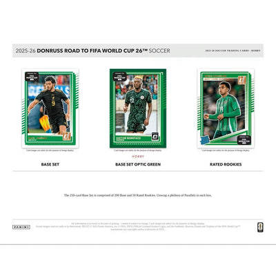 2025-26 Panini Donruss Road to FIFA World Cup Soccer Hobby Box