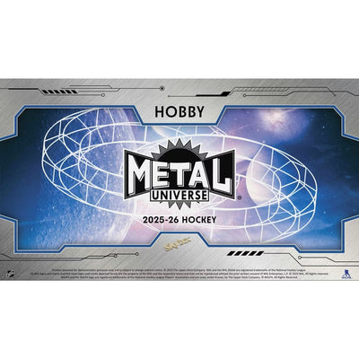 2025-26 Upper Deck Skybox Metal Universe Hockey Hobby Box *Contact Us To Order*