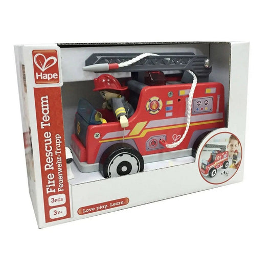 PREORDER Hape - Vehicles & Playsets: Fire Truck