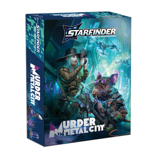 PREORDER Starfinder Second Edition: Murder in Metal City Deluxe Adventure (S2)