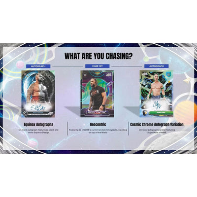 2026 Topps Cosmic Chrome WWE Wrestling Hobby Box