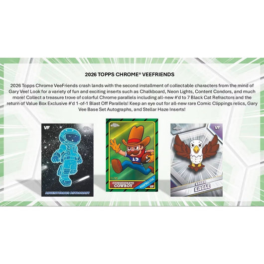 2026 Topps VeeFriends Chrome Hobby Box