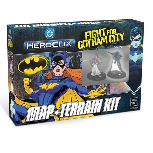 PREORDER DC HeroClix: Fight for Gotham City  Map and Terrain Kit