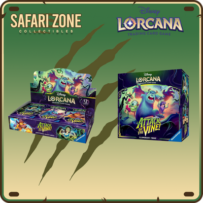 Lorcana TCG:  (Set 13) Attack of the Vine Box &  Trove Bundle Preorder