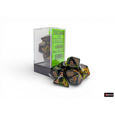 PREORDER U2 CHX 24405 Brush Polyhedral Deep Forest/gold 7-Die Set