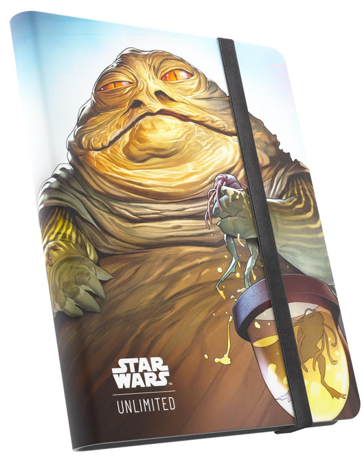 PREORDER Gamegenic Star Wars Unlimited 18-Pocket Album - Leia Organa/Jabba the Hutt