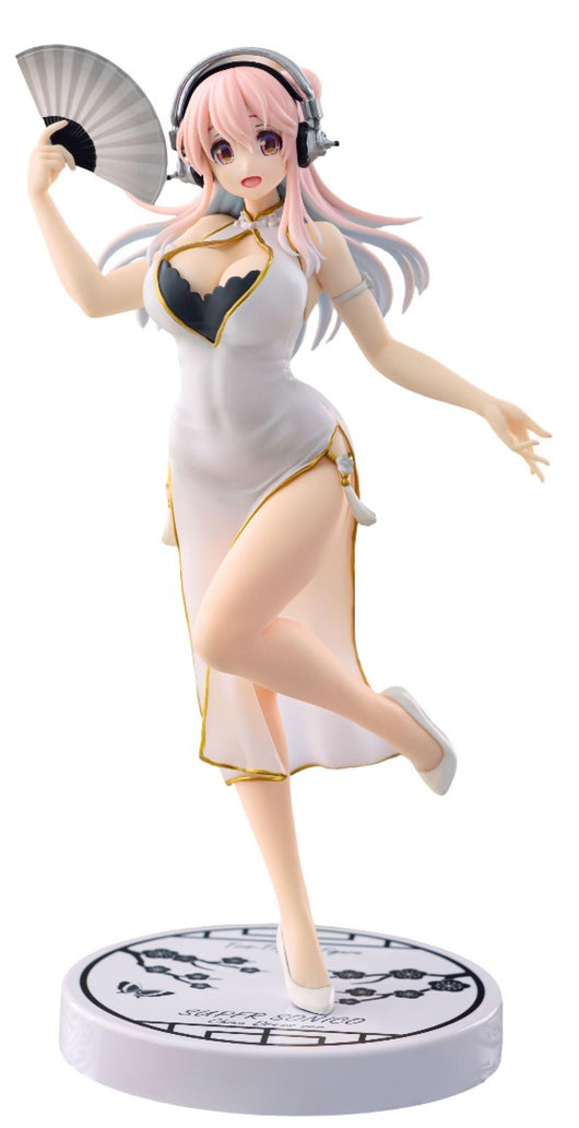 PREORDER Super Sonico Trio-Try-iT Figure White China Dress Version