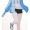 PREORDER Blue Archive Holiday Saunter Series Acrylic Stand Shiroko
