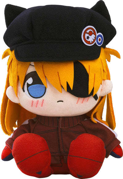 PREORDER Rebuild of Evangelion Kuripan Plushie Asuka Shikinami Langley (Jersey & Casquette Cap)