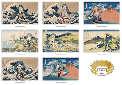 PREORDER Katsushika Hokusai x Hatune Miku Acrylic Stand