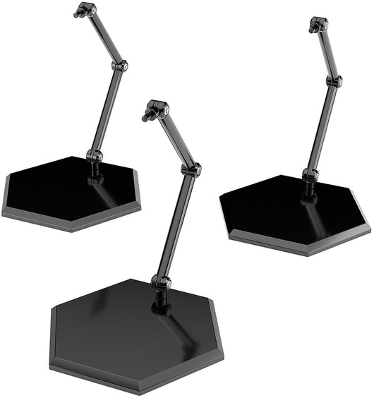 PREORDER The Simple Stand x3 Black For Figures & Models Hex Type