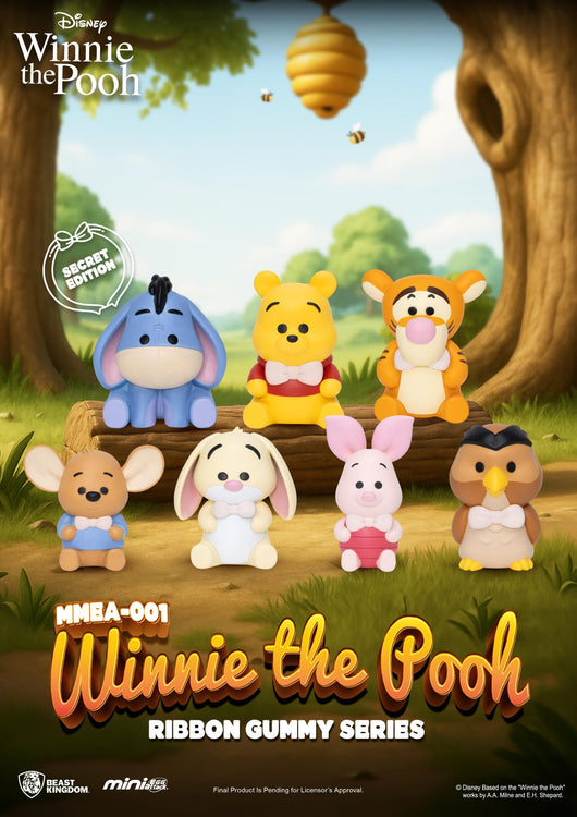 PREORDER Beast Kingdom Mini Egg Attack Winnie the Pooh Ribbon Gummy Series (24 in the Assortment)