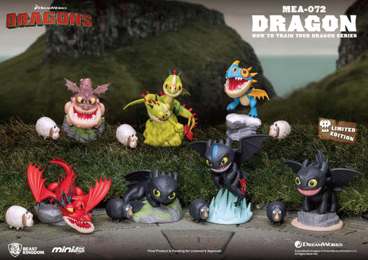 PREORDER Beast Kingdom Mini Egg Attack How to Train Your Dragon Series Blind Box Set (6 in the Assortment)