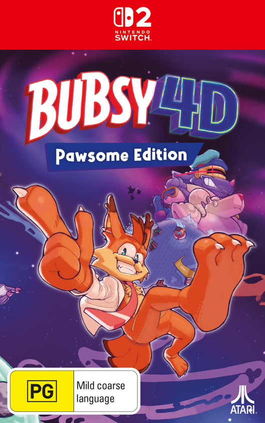PREORDER SW2 Bubsy 4D - Pawsome Edition