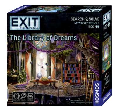 PREORDER Exit the Game The Library of Dreams (Game and Puzzle)