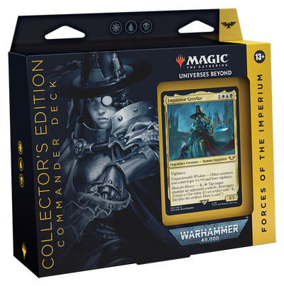 Universes Beyond: Warhammer 40,000 - Commander Deck (Forces of the Imperium - Collector's Edition)
