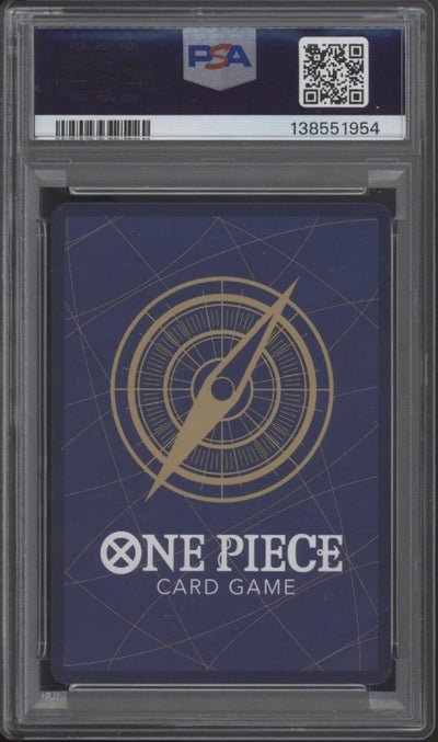 Boa Hancock One Piece Card Game OP07 Manga Alt Art Japanese #051 PSA 10