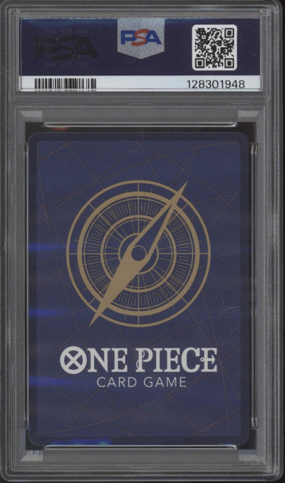 Nami One Piece Card Game OP09 Special Alternate Art #106 PSA 10