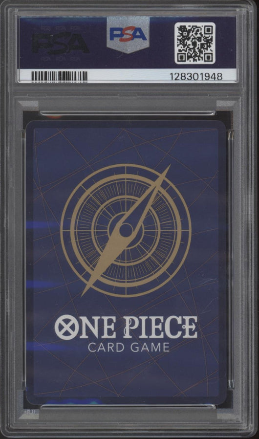Nami One Piece Card Game OP09 Special Alternate Art #106 PSA 10