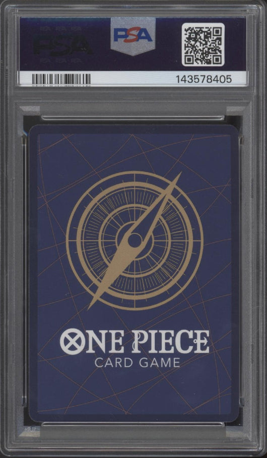 Portgas D Ace One Piece Card Game OP13 Wanted Alternate Art #119 PSA 10